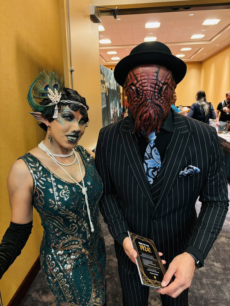 Mark_Meer's tweet image. Just some of the great cosplay I spotted this weekend at @Gen_Con… Had a great time as always, and can’t wait until next year. Thanks to the staff and volunteers who make it happen, special thanks to @Chaosium_Inc, @paizo &amp;amp; @dndinacastle! 

#GenCon2024 #GenCon #cosplay