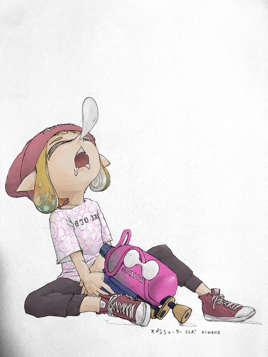 boildeMaMe's tweet photo. 新しい絵が描けないから色塗ってる。スシコラ使いカッコいい
#スプラトゥーン3 #Splaton3 #スプラシューターコラボ https://t.co/tTEKTD6pqh