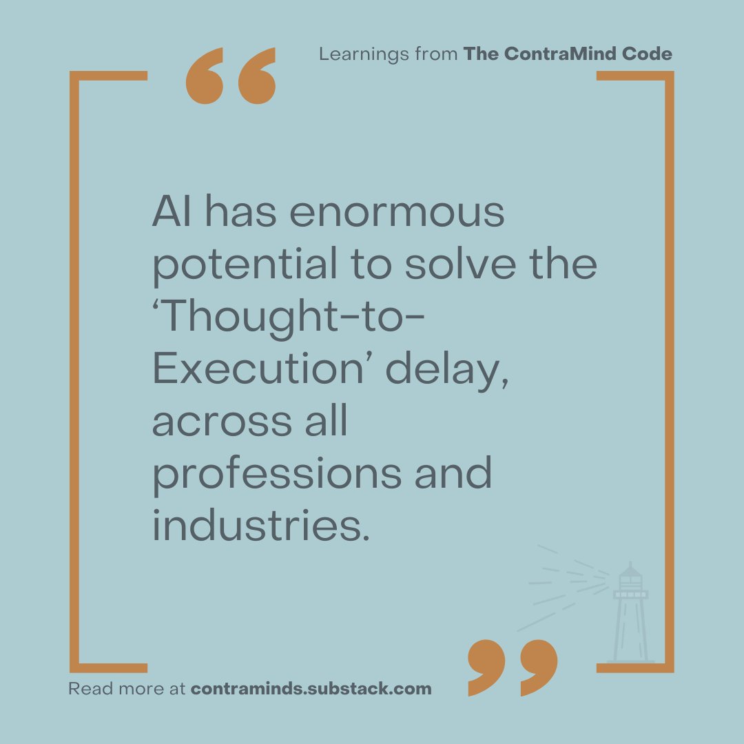 contraminds's tweet photo. The #contramindcode provides you with a system of principles, signals, and ideas to aid you in your pursuit of excellence.

To subscribe, visit - https://t.co/CxHL8kH736

#contraminds #AI #Innovation #TechRevolution #FutureOfWork #DigitalTransformation #Automation #AIRevolution https://t.co/t77awBQQTm