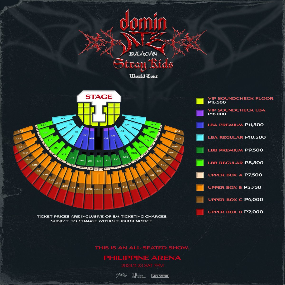 seungsbns's tweet photo. Philippine Arena views per section ; a thread ✨

– reference for #dominATE_BULACAN #StrayKids #스트레이키즈
#dominATE #ATE #SKZinPH
– vids are not mine, credits to all the owners! https://t.co/vRfTihmuD9