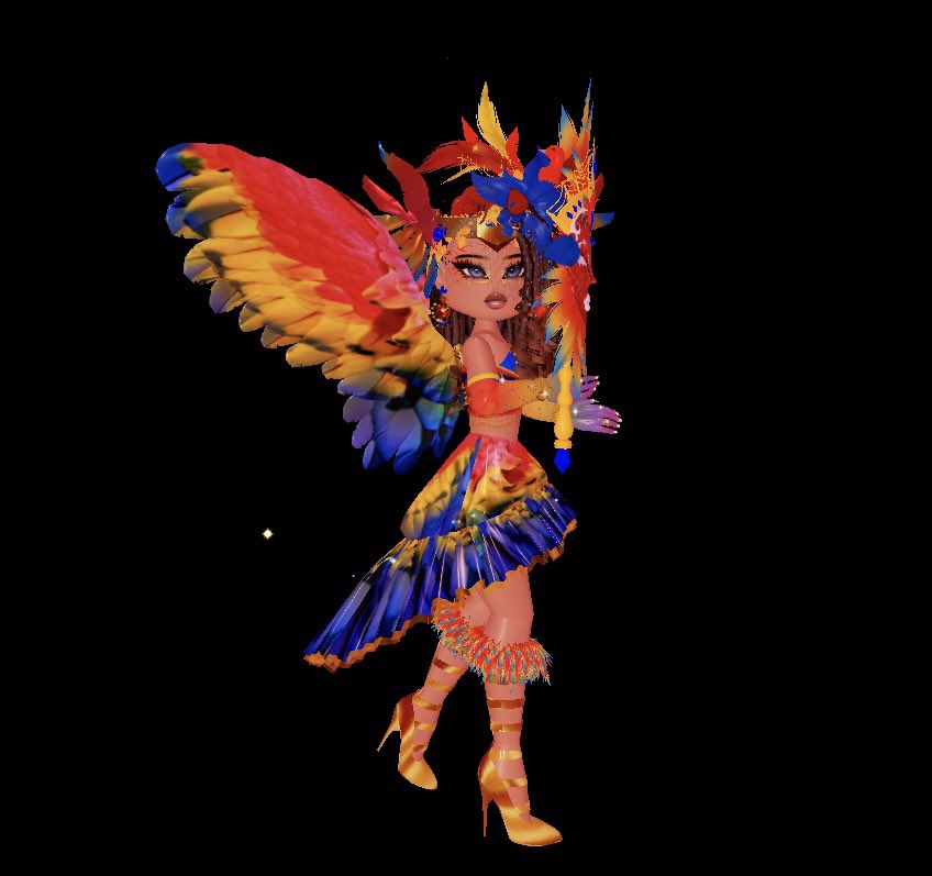 Even though I didn’t win I still wanted to share my fit cuz I’m kinda proud of it lol 😋 it’s based off of carnival outfits!!

#royalehigh #rh #rhtc #royalehightrades #royalehighoutfits #royalehightrading