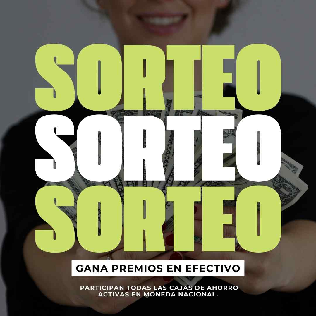 Harodesigns2's tweet photo. ¡Participa en nuestro sorteo de cajas de ahorro! 🎉🏦 Podrás ganar premios en efectivo 💰 Participan todas las cajas de ahorro activas en moneda nacional. ¡No te lo pierdas! #SorteoCajasDeAhorro #PremiosEnEfectivo #AhorraYGana https://t.co/vGBKkW8U7n