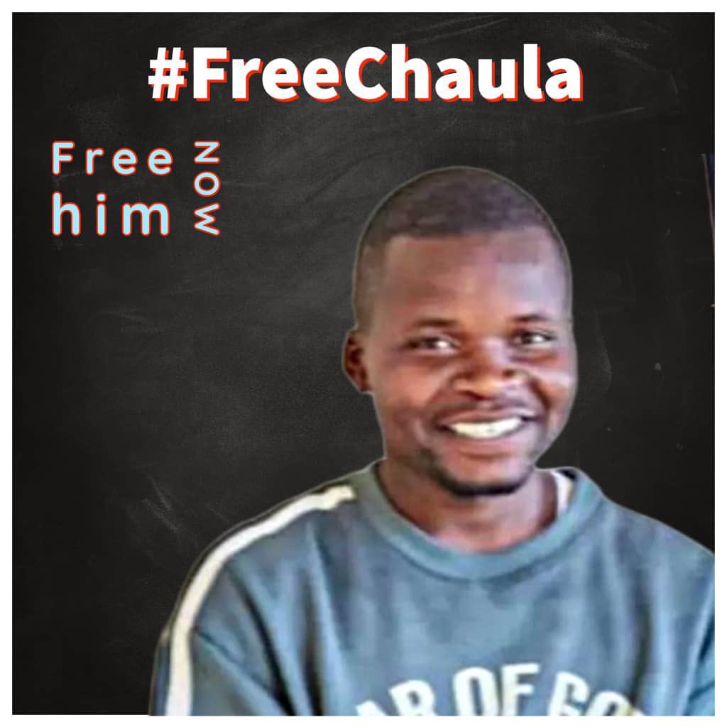 Week nyingine tunaamka bado hatujui alipo CHAULA.

Kama unaiona taarifa hii naomba urepost.

Vijana kwasasa hatupo salama, kuchukulia poa haya matukio ni kujichimbi kaburi mwenyewe.

Maana siku yoyote yatakukuta, wewe au ndugu yako au jirani yako na sisi tutakuangalia tuu

Repost