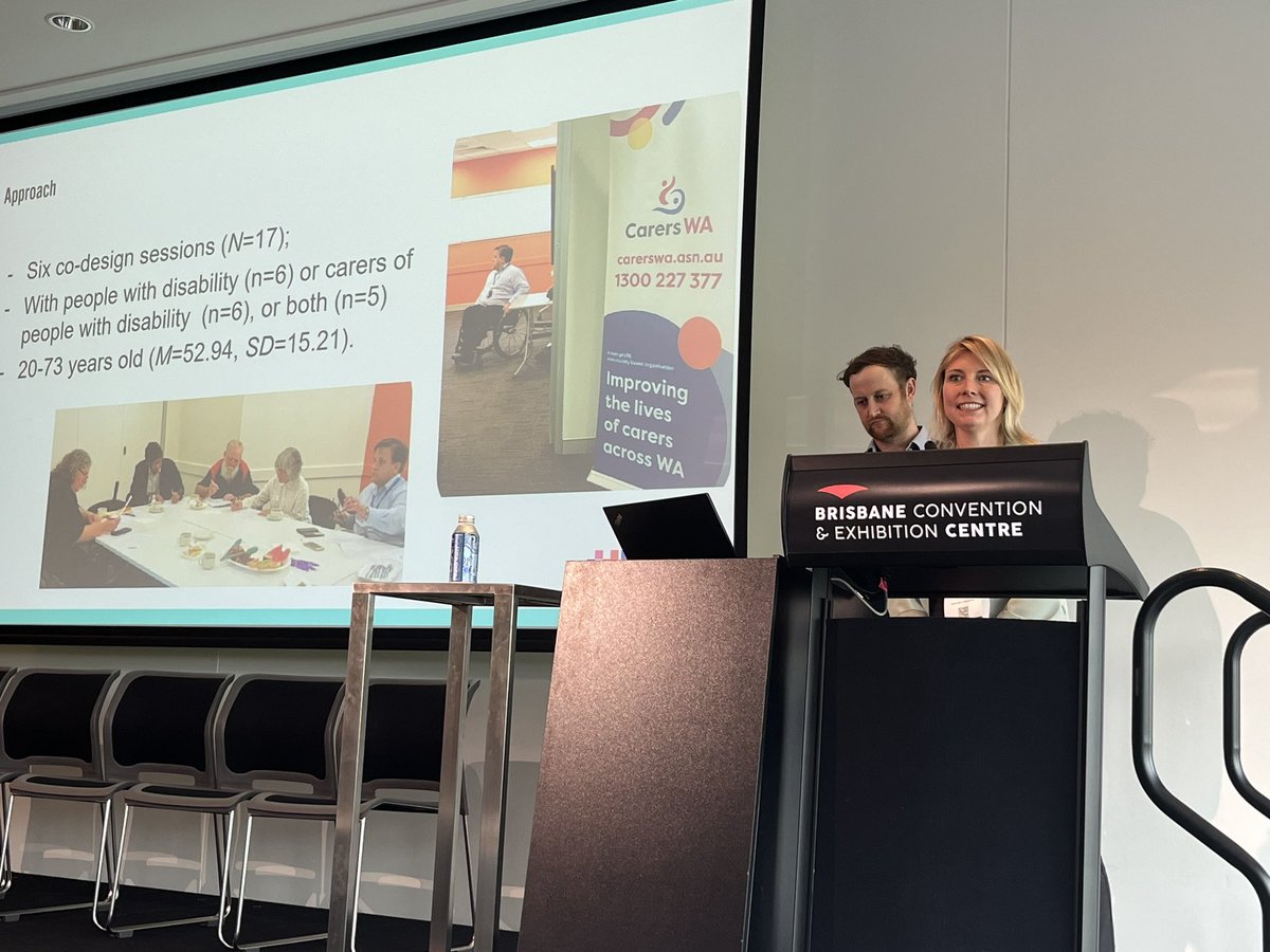 Presenting #ConnectUp social connection platform for people with disability and carers to connect and to become more active in their communities.

#HIC2024