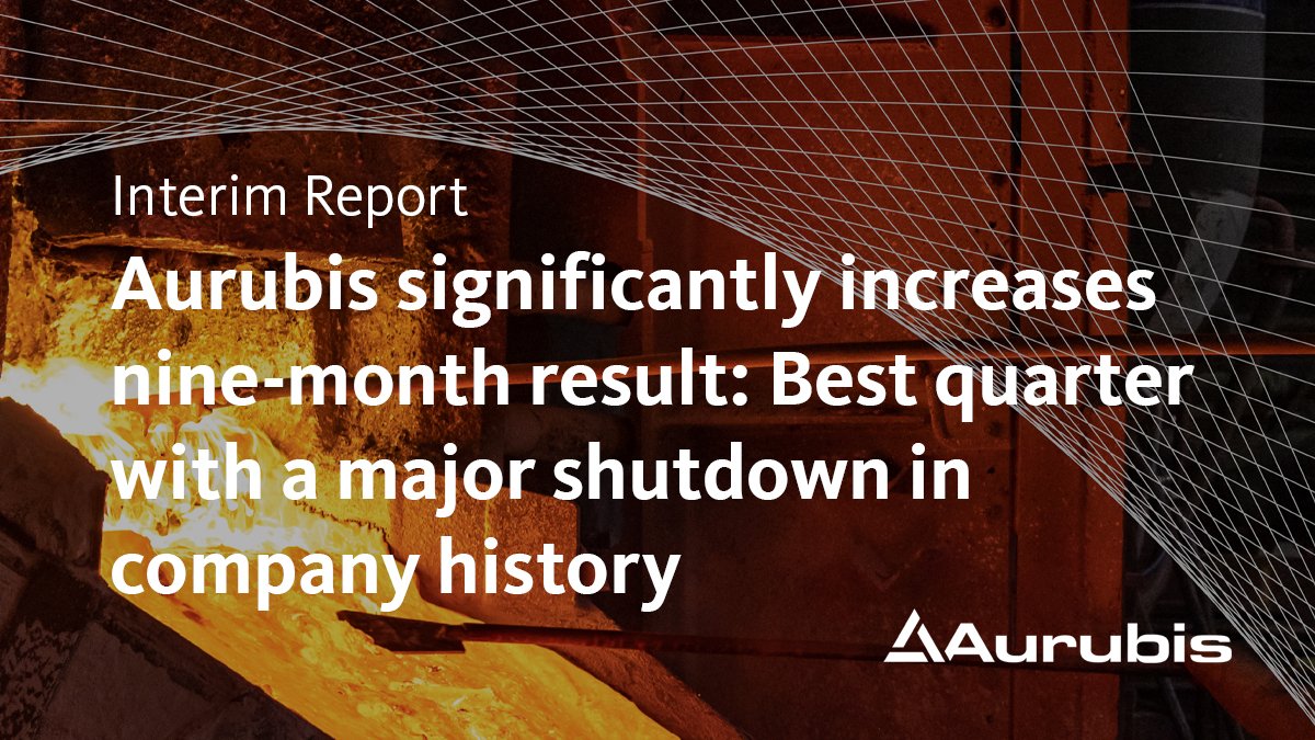Aurubis_AG's tweet photo. Our interim report for Q3 of 2023/24 is out now. In a nutshell: #Aurubis significantly increases its nine-month result. It is the best quarter with a major shutdown in company history. Read the full report here: https://t.co/l1bP6WAmwy #MetalsforProgress #Finance https://t.co/X3E0hF6V0T