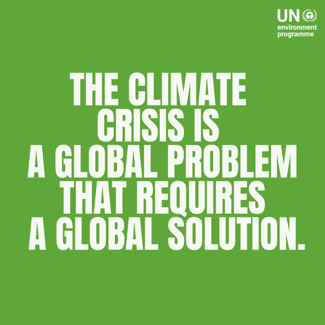 The #ClimateCrisis cannot be solved by one country alone.

#ClimateAction is urgently needed. It’s time for countries to step up their efforts to curb the looming climate emergency.

unep.org/topics/climate…