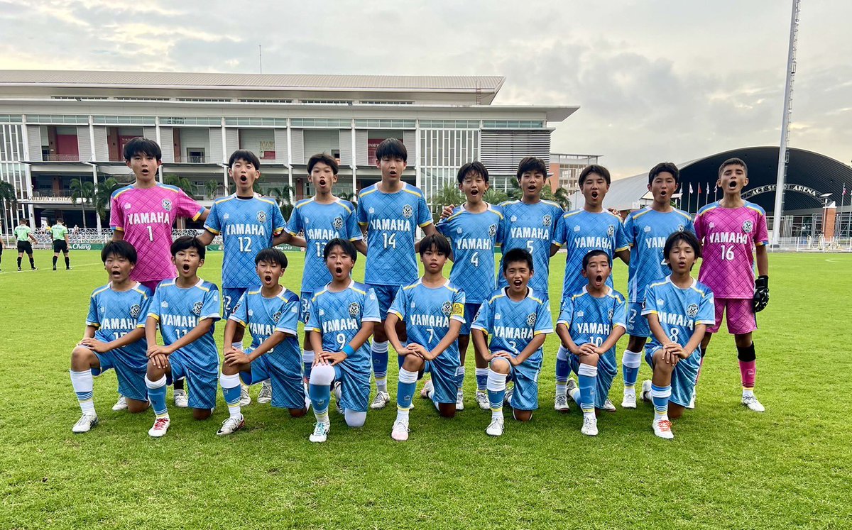 ◤𝑪𝒐𝒏𝒈𝒓𝒂𝒕𝒖𝒍𝒂𝒕𝒊𝒐𝒏𝒔◢ #ジュビロ磐田U13 8/1〜3にタイで