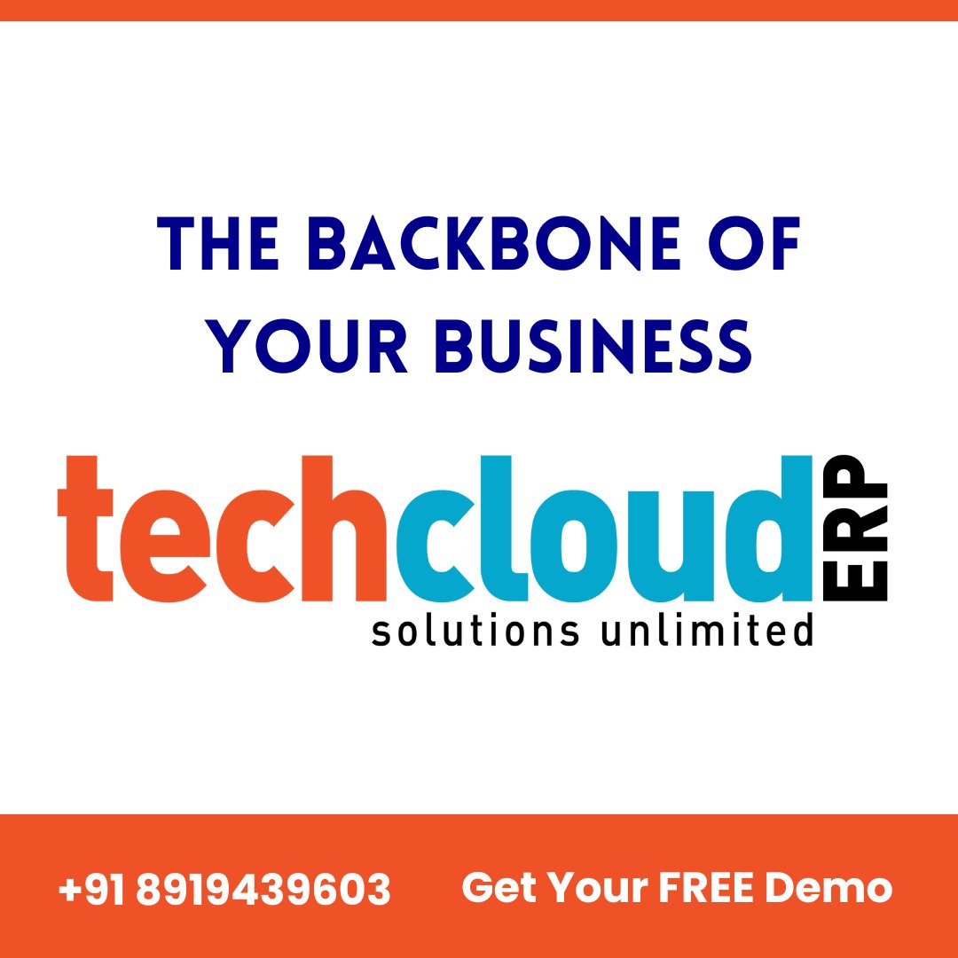 TechCloudERP's tweet photo. Tech Cloud ERP is the backbone of your business, providing comprehensive solutions for streamlined operations.
#techclouderp #BestERP #number1erp #erp #ERP #clouderp #DigitalTransformation #BusinessSolutions #latestpost #viralpost #OrganizationManagement #TechInnovation https://t.co/k9oE9YNRJ2