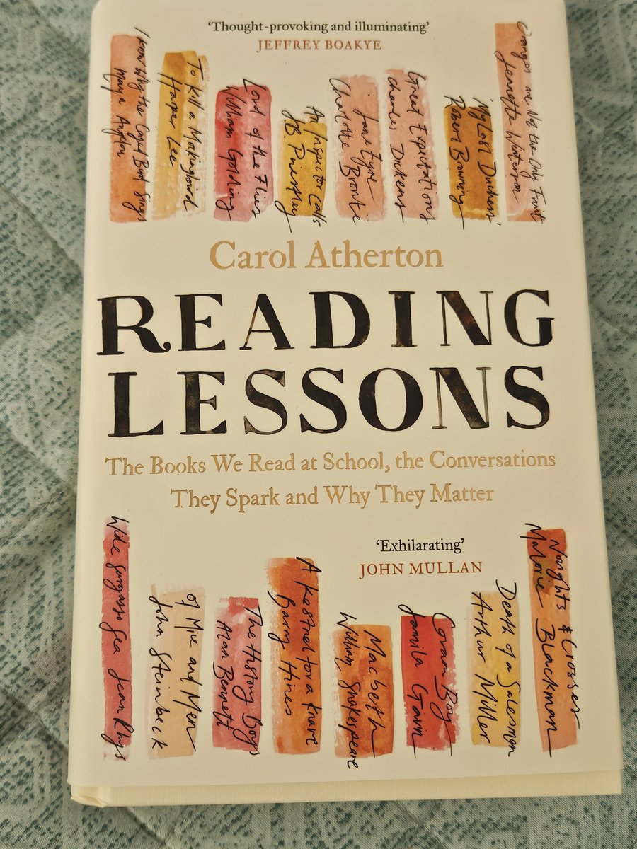 Eliza O'Driscoll (@ladyglencora) on Twitter photo Just finished reading this wonderful book by <a href="/CarolAtherton8/">Carol Atherton</a> which has made me fall in love with my job all over again. <a href="/Team_English1/">Team English</a>
If you read one book this summer, make it this one. Just finished reading this wonderful book by <a href="/CarolAtherton8/">Carol Atherton</a> which has made me fall in love with my job all over again. <a href="/Team_English1/">Team English</a>
If you read one book this summer, make it this one.