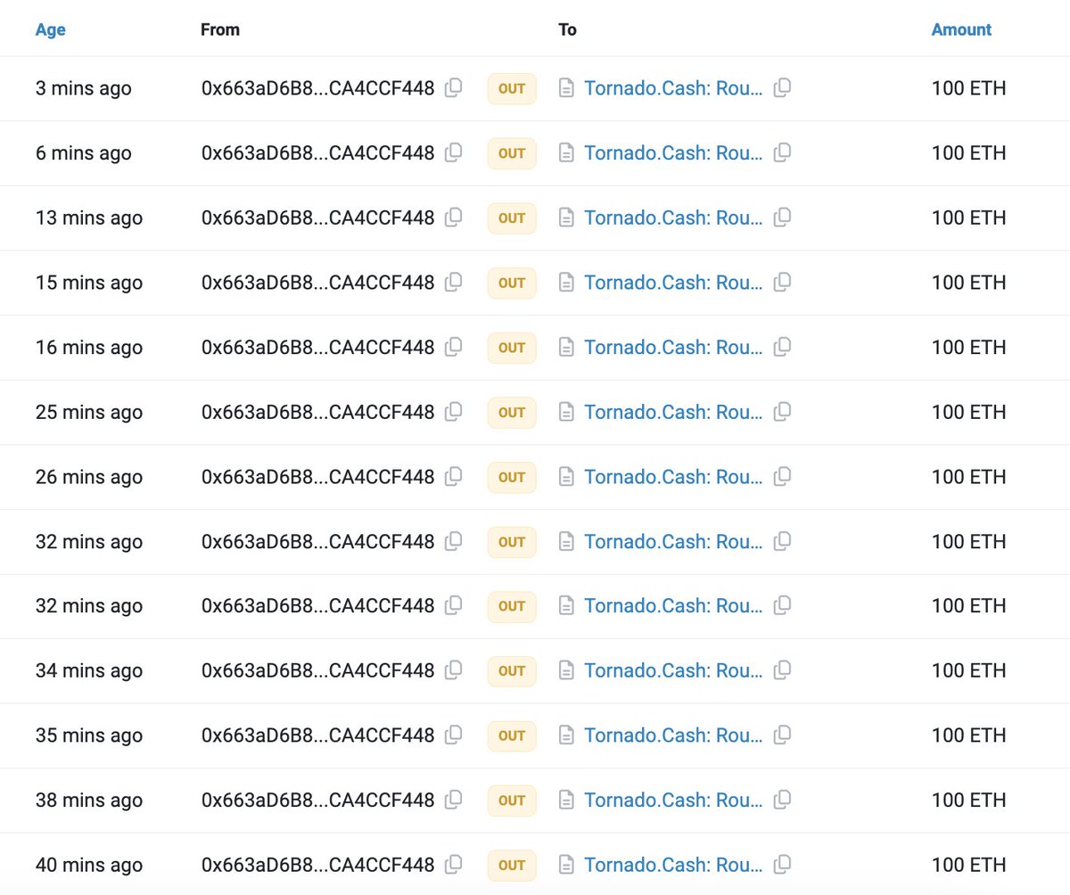 lookonchain's tweet photo. Hackers bought $ETH at the bottom after the market dropped!

The #Nomad Bridge Exploiter spent 39.75M $DAI to buy 16,892 $ETH an hour ago and is depositing $ETH to https://t.co/Ze9htdgZ8Z.
https://t.co/MJJaXYLiWW

Crypto bridge #Nomad was exploited for ~$200M on Aug 2, 2022.
https://t.co/6rLi9zql0i