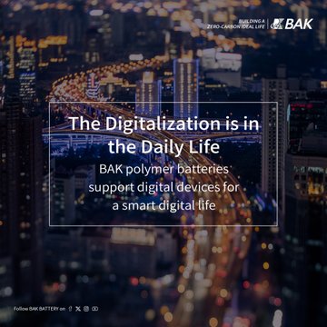 🎂Happy 23rd Birthday to #BAKbattery

🧑‍🔬Since its foundation in 2001, BAK has taken innovation to drive development and empowered our daily lives in various scenarios with lithium batteries.

🔋BAK is everywhere that you are in need

bakpower.com/index_en.php 

#LFPBattery