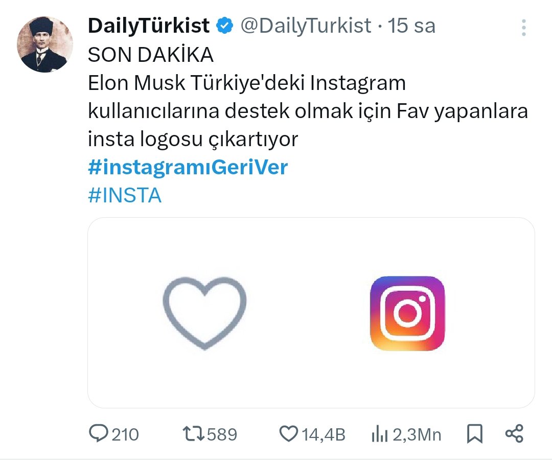 Bakınız bu Instagram kullananların zeka seviyesini ortaya seriyor.
Eşeğe buyrun denilmez nasıl bir profil ortaya koyduğunuzu insanların size nasıl davrandığından anlarsınız.
#instagramıGeriVer