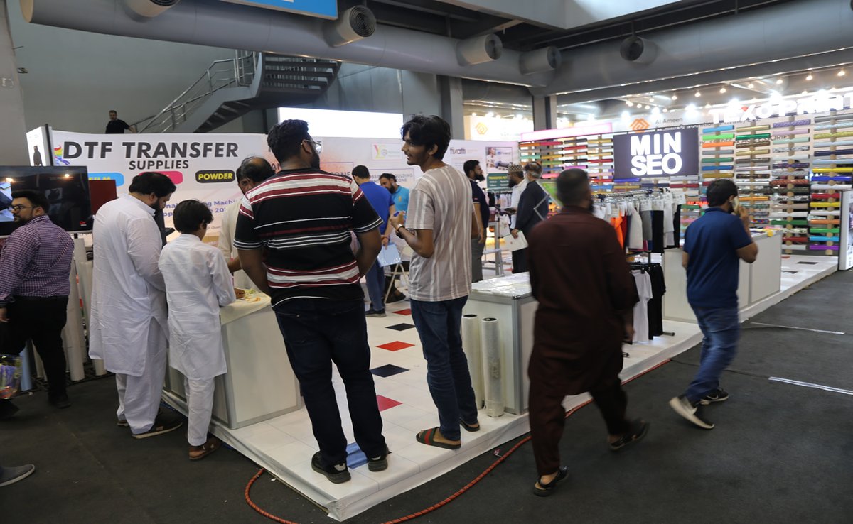 CentresExpo's tweet photo. CFT Asia-Hall # 1
Textile Asia-Hall # 2
EMBROIDERY ASIA – HALL 3
Start date Aug 03, 2024
End date Aug 05, 2024
Timings: 10:00 AM to 6:00 PM
Glimpses of the Day-2
#textiles #textileindustry #cftasia #embroidery #embroiderydesign #textileasia #embroideryaccessories #exhibition https://t.co/czkNRL5r3G