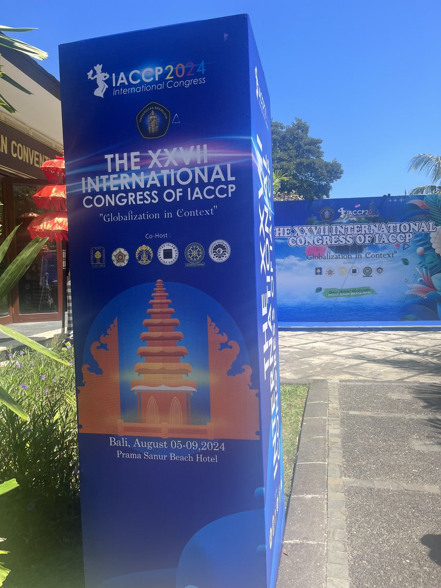 Excited to be in Bali to take part in the International Congress of Cross-Cultural Psychology for the first time.
Great to see so many delegates from all around the world! #iaccp2024