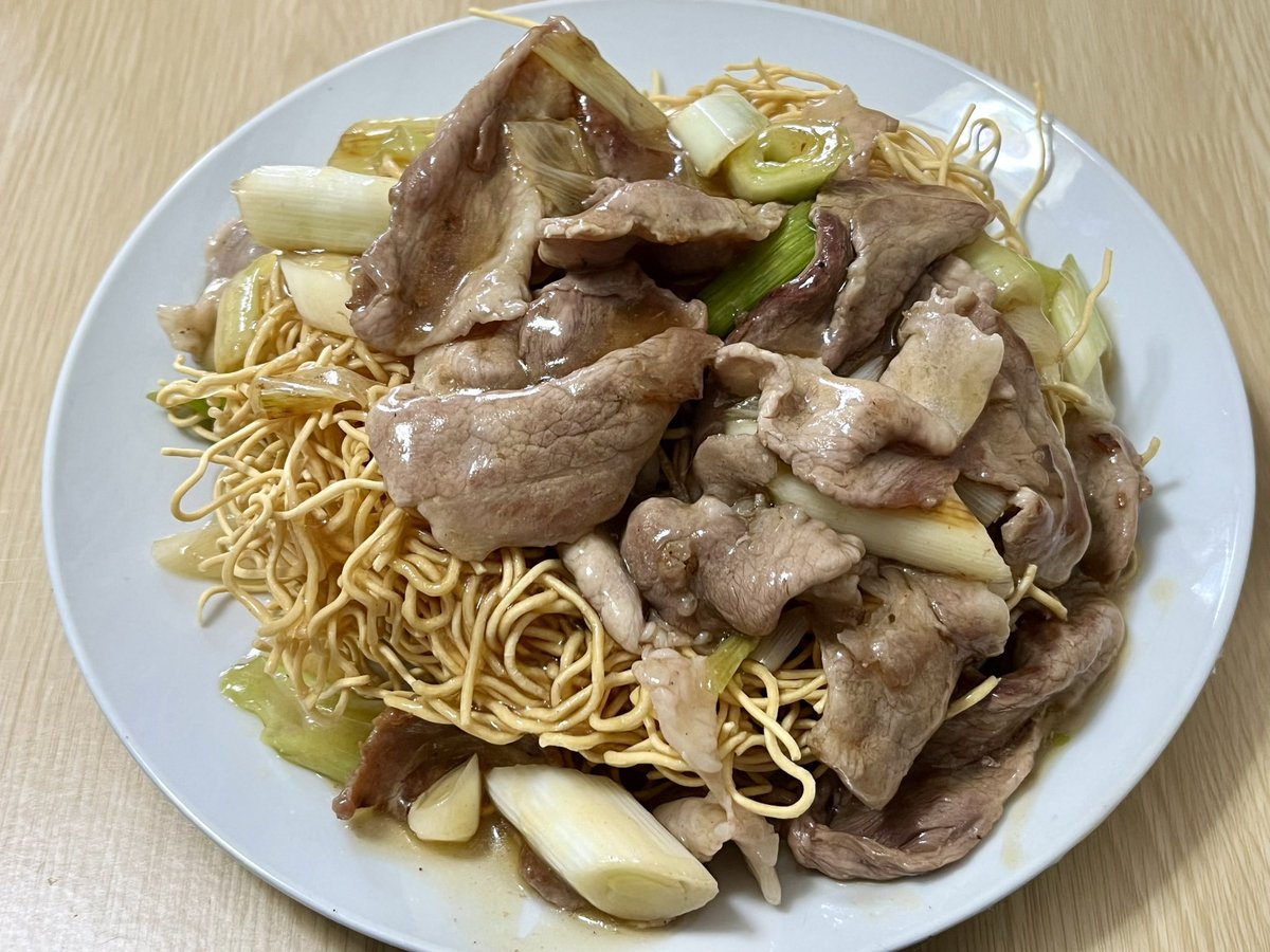 p_mjri's tweet photo. あんかけかた焼きそばつくった！ https://t.co/Y6GlnAou09