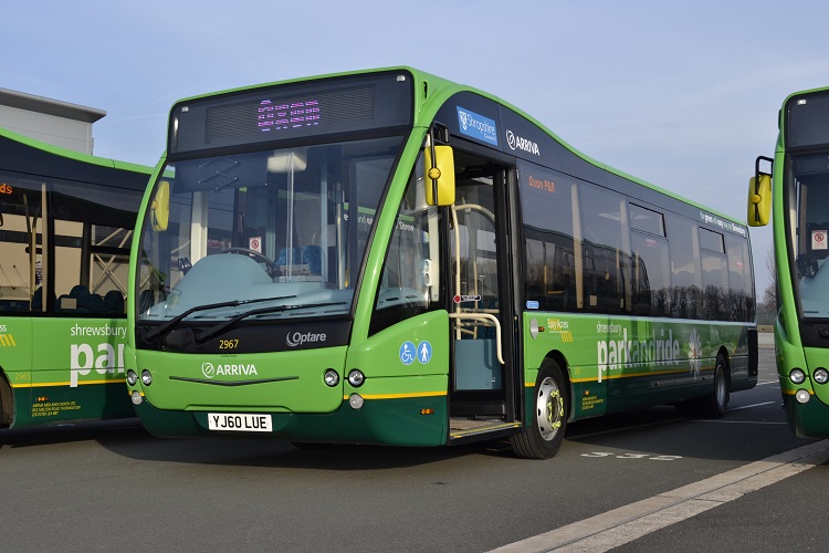 ⚠️ From today you can travel for just £1 return on Shrewsbury and Ludlow park and ride.

🚏 In Shrewsbury the fare will apply to passengers boarding at Harlescott, Meole and Oxon park and ride sites.

🚏 In Ludlow the fare will apply to passengers boarding at the ECO park site.