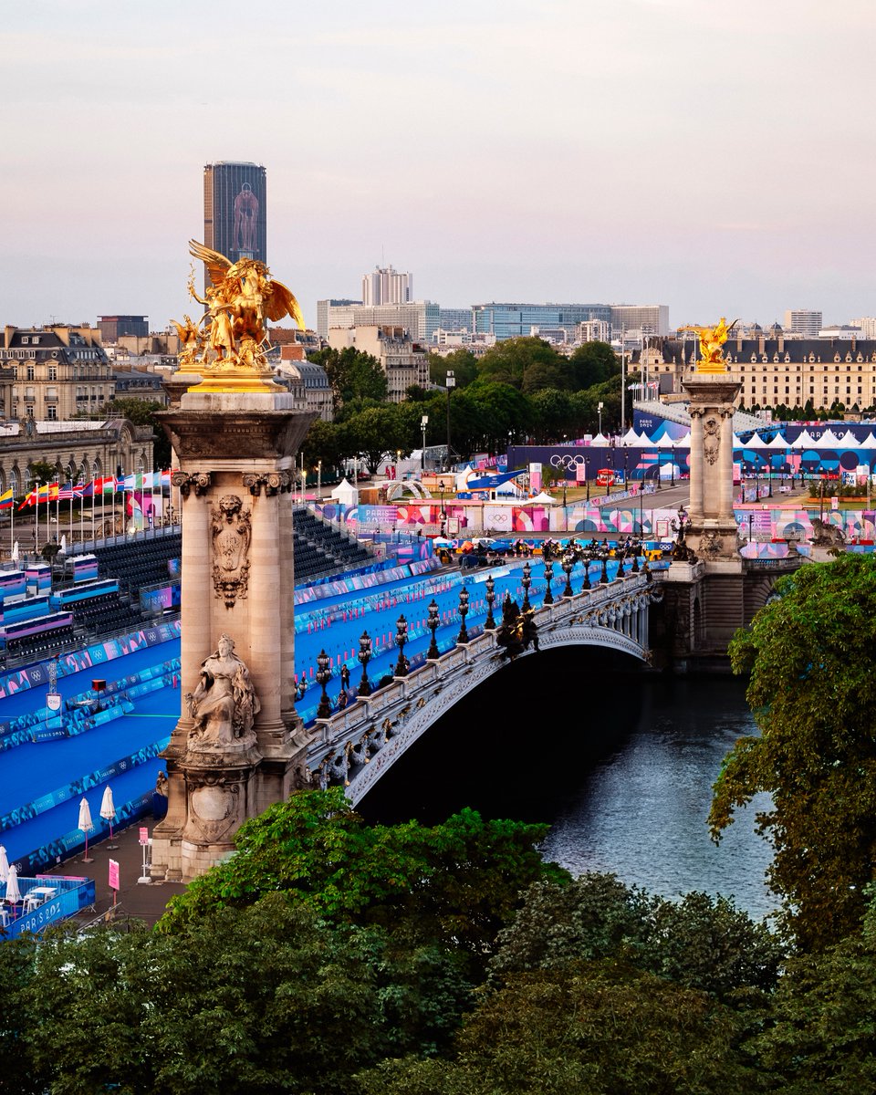 Hello, Paris ☀️
On the menu today: the triathlon!
The mixed relay promises to deliver some spectacular moments 🇫🇷
-
Bonjour Paris ☀️
Au menu aujourd'hui : du triathlon !
Le relais mixte promet d'offrir des images exceptionnelles 🇫🇷

📸 #Paris2024 / <a href="/withCharlyG/">Charly G.</a> <a href="/flora_metayer/">Flora Métayer</a>