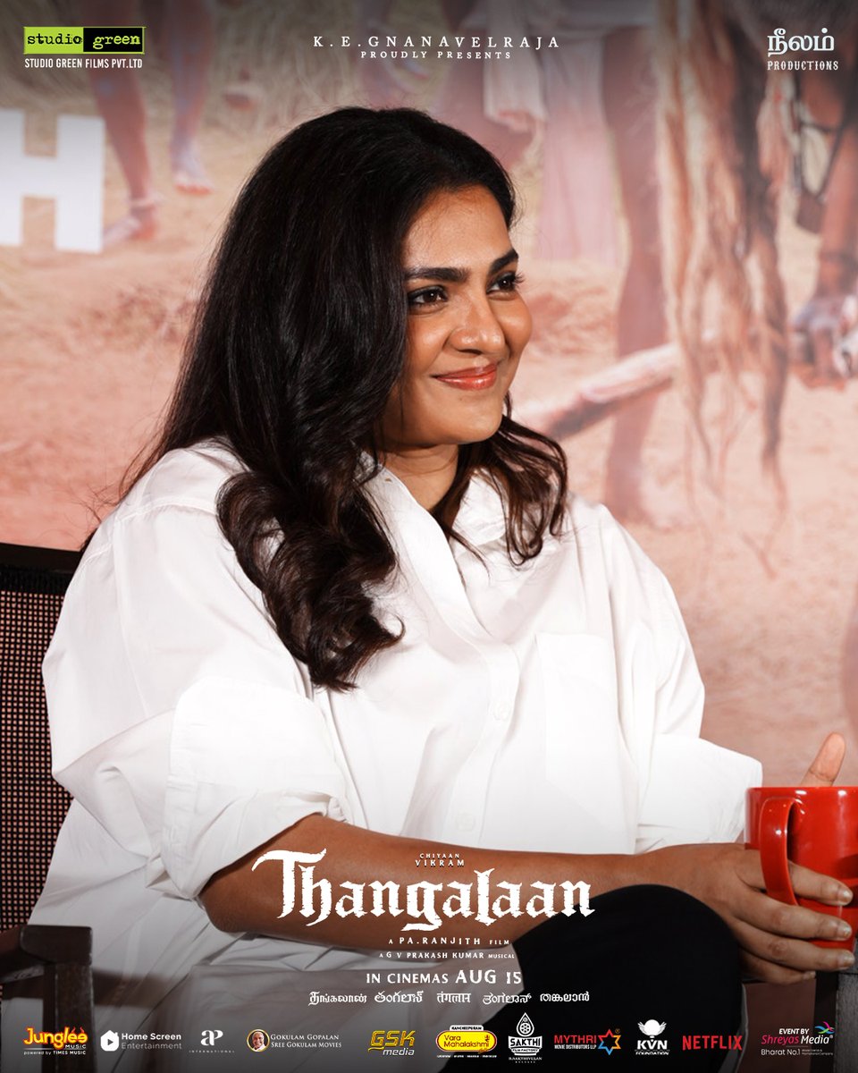 Shreyas Media (@shreyasgroup) on Twitter photo The stars of #Thangalaan were overjoyed and had a fantastic time at the Press Meet! 🤩💥
A <a href="/gvprakash/">G.V.Prakash Kumar</a> Musical 🎶
#ThangalaanFromAug15
Event by <a href="/shreyasgroup/">Shreyas Media</a> ✌️
<a href="/Thangalaan/">Thangalaan</a>
<a href="/chiyaan/">Vikram</a> <a href="/beemji/">pa.ranjith</a> <a href="/GnanavelrajaKe/">Gnanavelraja Ke</a> <a href="/StudioGreen2/">Studio Green</a> <a href="/OfficialNeelam/">Neelam Productions</a> <a href="/parvatweets/">Parvathy Thiruvothu</a> <a href="/MalavikaM_/">Malavika Mohanan</a> <a href="/gvprakash/">G.V.Prakash Kumar</a> The stars of #Thangalaan were overjoyed and had a fantastic time at the Press Meet! 🤩💥
A <a href="/gvprakash/">G.V.Prakash Kumar</a> Musical 🎶
#ThangalaanFromAug15
Event by <a href="/shreyasgroup/">Shreyas Media</a> ✌️
<a href="/Thangalaan/">Thangalaan</a>
<a href="/chiyaan/">Vikram</a> <a href="/beemji/">pa.ranjith</a> <a href="/GnanavelrajaKe/">Gnanavelraja Ke</a> <a href="/StudioGreen2/">Studio Green</a> <a href="/OfficialNeelam/">Neelam Productions</a> <a href="/parvatweets/">Parvathy Thiruvothu</a> <a href="/MalavikaM_/">Malavika Mohanan</a> <a href="/gvprakash/">G.V.Prakash Kumar</a>