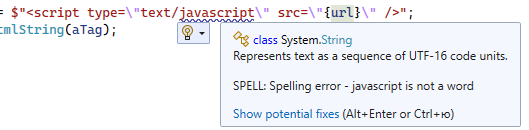 SergiyOsypchuk's tweet image. Javascript is not a word?

Yeah, I wouldn&apos;t argue with Visual Studio on that - it is the whole universe...

#petproject