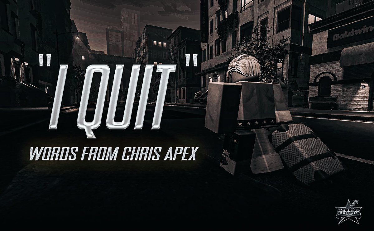 XRWNation's tweet photo. SUNDAY NIGHT VELOCITY RECAP
There's no hope..
After losing back to back matches & his only opportunity at a World Title by having 0 falls, #ChrisApex packs his bags and has declared he has QUIT XRW https://t.co/4hcyZG9sHs