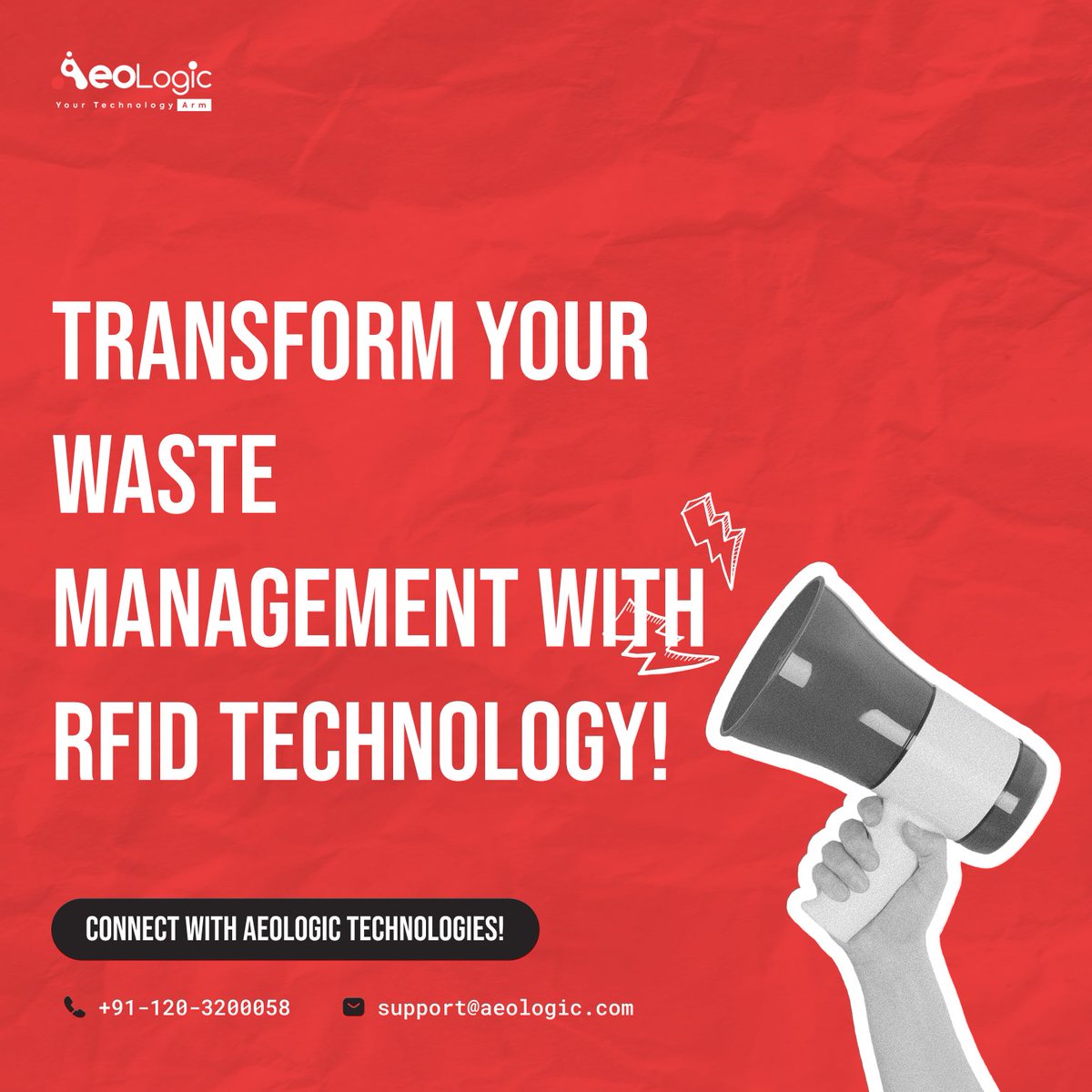 AeoLogicTech's tweet image. Curious about how technology can revolutionize waste management? 

📞 Contact us at +91-120-3200058
📧 Email us at support@aeologic.com

Let’s make waste management smarter and greener!

#RFIDTechnology #WasteManagement #SmartWasteSolutions #SustainableTech #AeologicTech