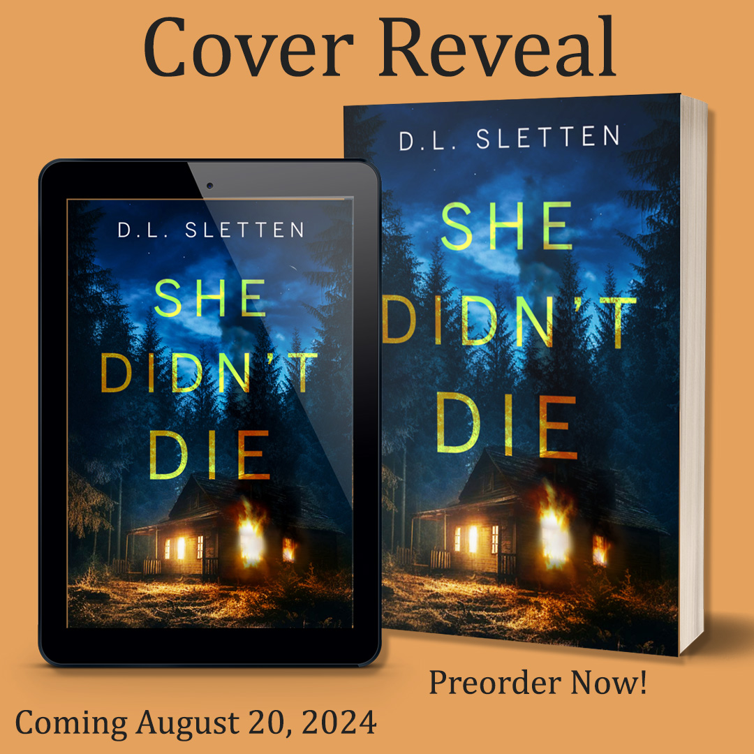 DLSlettenAuthor's tweet photo. Cover Reveal! SHE DIDN'T DIE coming Aug. 20, 2024

Cassie returns to her hometown twenty years after having been brutalized and left for dead. Soon, her attackers are dying under suspicious circumstances. Did Cassie come home for revenge? https://t.co/GtMrVFtPVP
#murdermystery https://t.co/NNT9PNmrM4