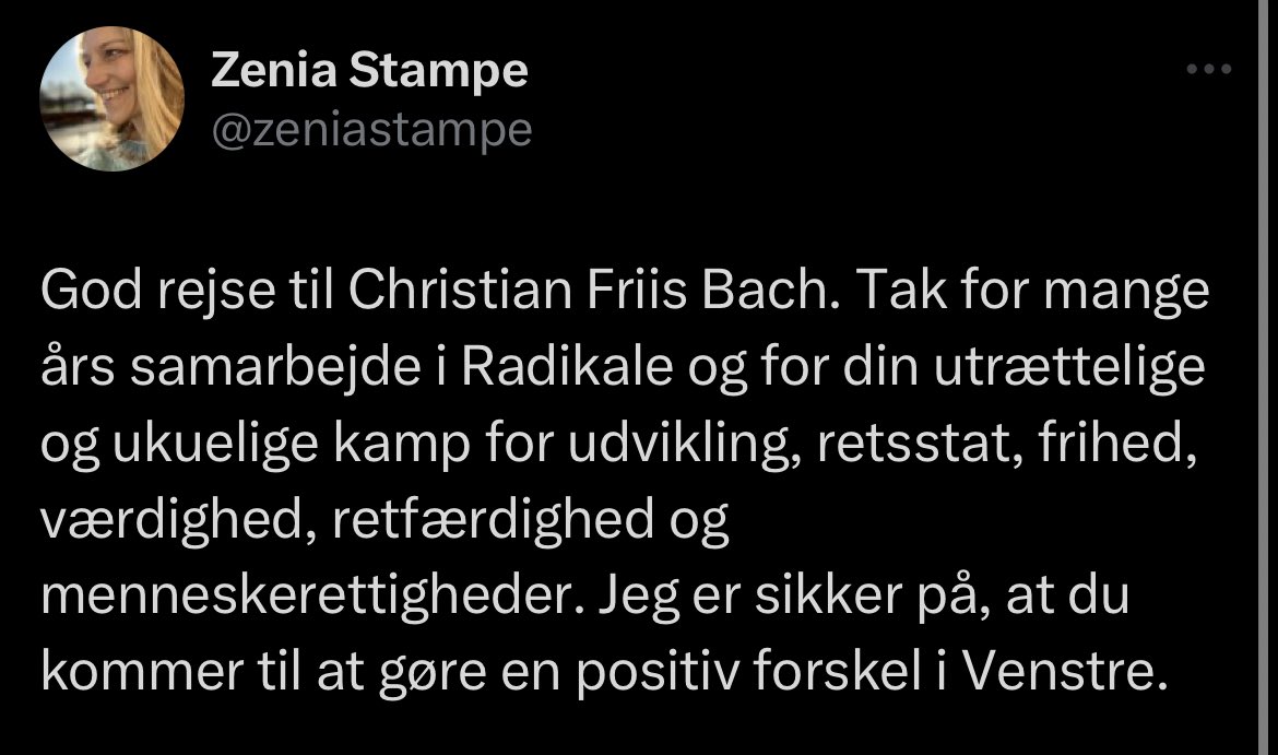 ammitzbollbille's tweet photo. Man kan sige meget om @christianfbach’s skifte fra R til V.
Men det er fandme profesionel kommunikation fra R💪🏻
#dkpol https://t.co/FlLq22ZTV7