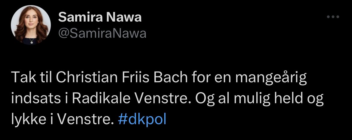 ammitzbollbille's tweet photo. Man kan sige meget om @christianfbach’s skifte fra R til V.
Men det er fandme profesionel kommunikation fra R💪🏻
#dkpol https://t.co/FlLq22ZTV7