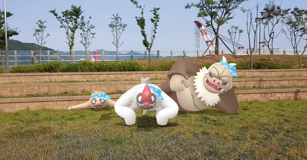 mygosnapshot's tweet photo. 게을로+발바로+게을킹 ( Slakoth+Vigoroth+Slaking ) ナマケロ+ヤルキモノ+ケッキング
#GOsnapshot #PokemonGO #Pokemon #포켓몬 #포켓몬고 #포켓몬GO #GO스냅샷 #고스냅샷 #ポケモン #ポケモンGO #GOスナップショット #사진 #photography #写真 #ar #arphoto #AR写真 #Slakoth #Vigoroth #Slaking https://t.co/SsNpEbMsQT