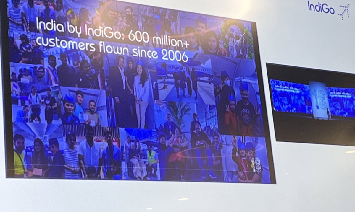 navdhad's tweet photo. 600 million customers flown IndiGo since 2006! #18yearsofindigo https://t.co/xZQJbINrkw
