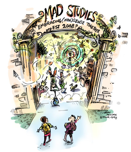 Dear Mad Studies reading folk,

Our August meeting will be a continuation of the July Lived Experience (LEW) topic.

Time/date: 20th August 2024, 7-8.30pm AEST

Please email for the link and reading materials:

madstudiesmelb@gmail.com

#madstudies

Image credit
Flick Grey