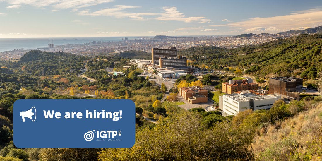 GTRecerca's tweet image. 🔵 We are looking to expand our team with dedicated professionals

You can explore the roles we offer and apply on our website: germanstrias.org/en/job-offers/

#HiringNow #JobOpening