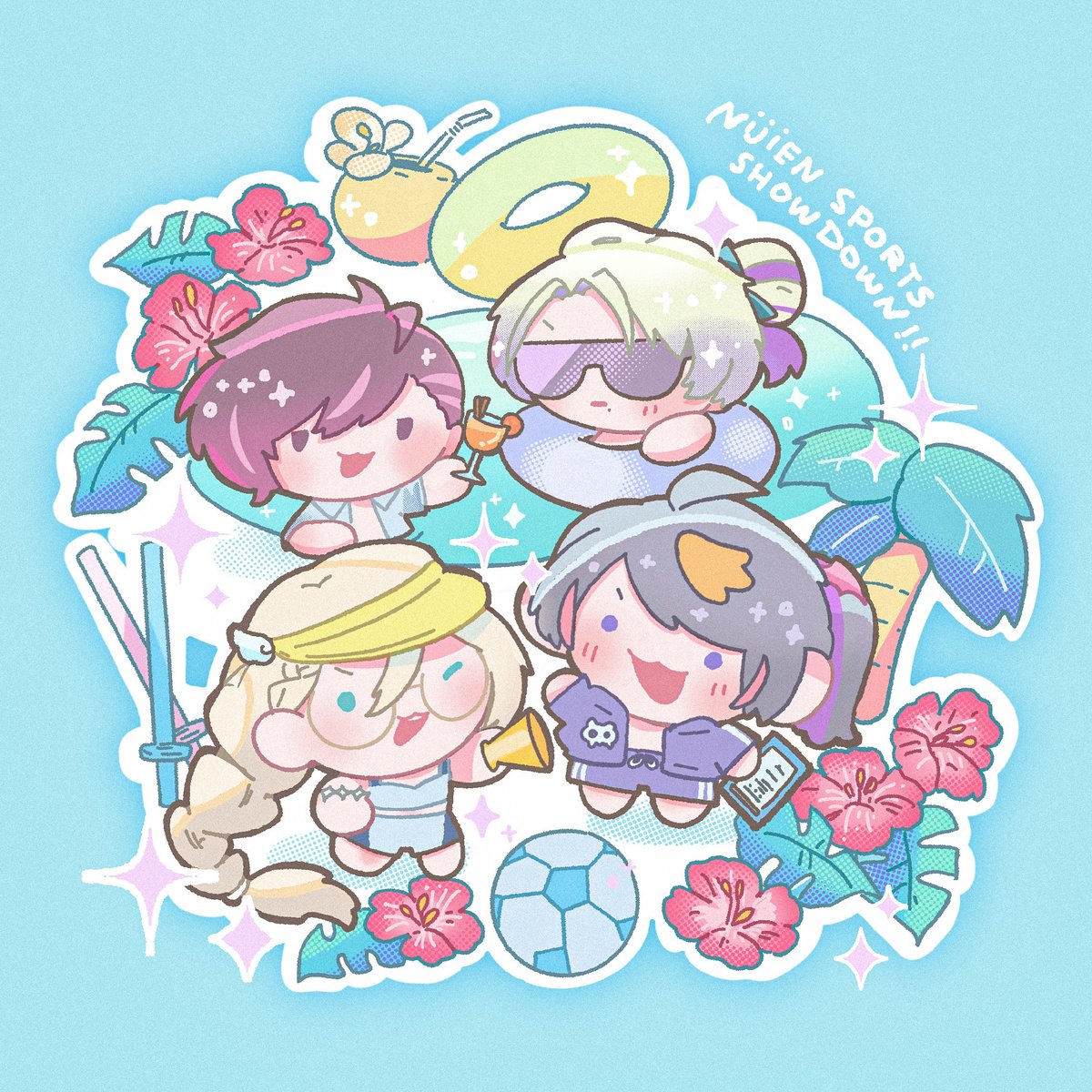 Otsu MC(s)!!!!! #NIJIEN_SportsShowdown 🍹
#AmareAtelier #LouVerGallery #PICLAWSSO #YaminoArt