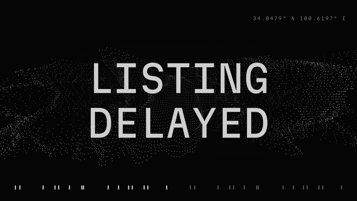 Important Update 🚨

Due to current market conditions, we've decided to delay the listing of $SAI 

The new listing date is August 27th at 1 PM UTC.

This decision ensures we provide the best possible outcome for our community. Stay tuned for more updates ✨