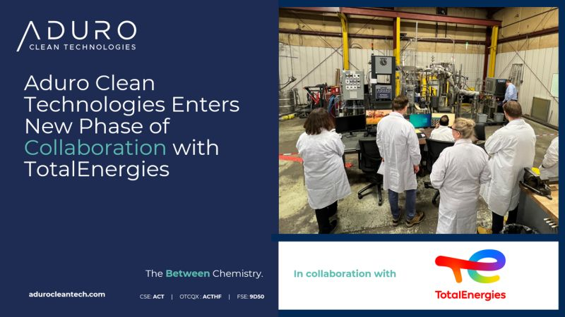 Sreeparna Das (@sreeparnadas20) on Twitter photo After positive preliminary tech evaluations by <a href="/TotalEnergies/">TotalEnergies</a>, <a href="/AduroCleanTech/">Aduro Clean Technologies</a> is now entering an R&D collaboration phase, which will focus on more diverse range of #waste #plastic (with higher concentrations of polyolefins, PUR, metals, etc.): tinyurl.com/3k7t8r2b #recycling After positive preliminary tech evaluations by <a href="/TotalEnergies/">TotalEnergies</a>, <a href="/AduroCleanTech/">Aduro Clean Technologies</a> is now entering an R&D collaboration phase, which will focus on more diverse range of #waste #plastic (with higher concentrations of polyolefins, PUR, metals, etc.): tinyurl.com/3k7t8r2b #recycling