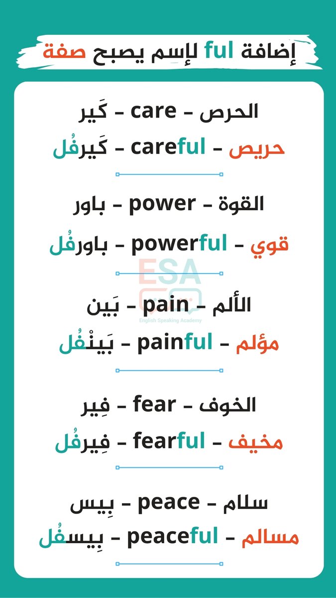تعلم الإنجليزية معنـا 🎓 tweet media