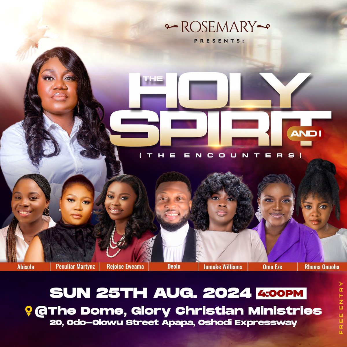 Deoluofficial's tweet photo. Join me and @tonysroz and other amazing music ministers of God this August for an amazing time in God's presence. Check flyer for details.

#THSAIaugust #JESUS #theHolySpiritandI #worship https://t.co/I3uZrEWVMg