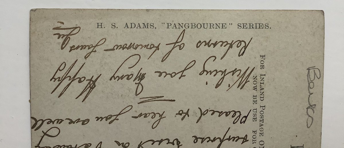 PaulSuttonKing's tweet image. Mystery #postcard Monday takes us to #Berkshire A Goring postmark and a #Pangbourne publisher. Someone has scribbled Lower Basildon in pencil. Plenty of redevelopment in this wealthy location. Why this obscure view of a private house? Does it have another significance?