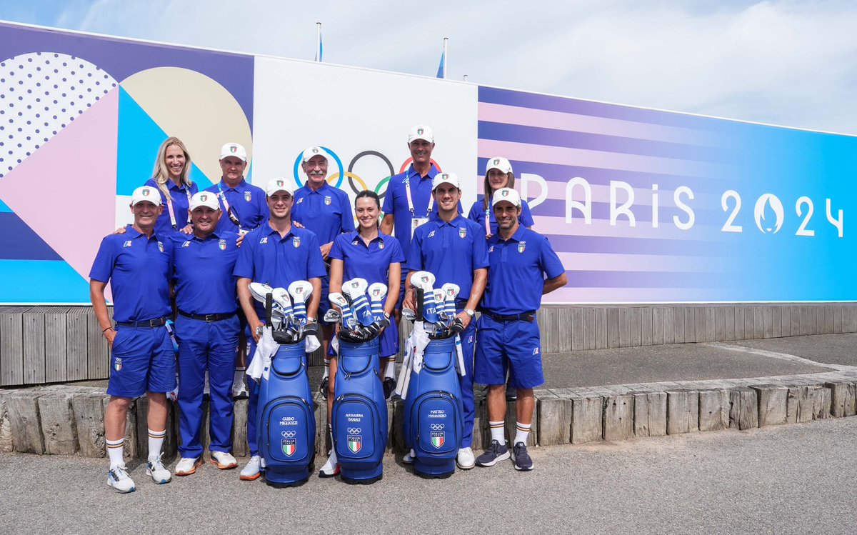 Il team azzurro alle Olimpiadi di Parigi 2024 🤩🇮🇹

📸 Federgolf / Scaccini

<a href="/ItaliaTeam_it/">ItaliaTeam</a> <a href="/Coninews/">CONI</a> @OlympicGolf #Paris2024