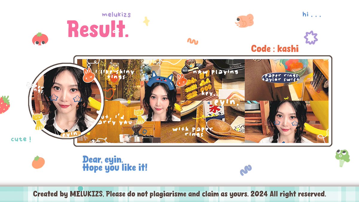 hai kak eyin 👩🏻‍🌾 layout nya sudah bisa dijemput yaa 🫰🏻