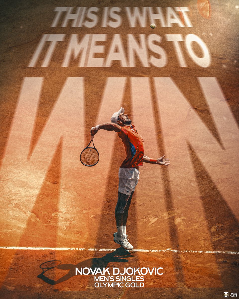 What it means 

Djokocvic Gold medal Olympian 

#OlympicGames