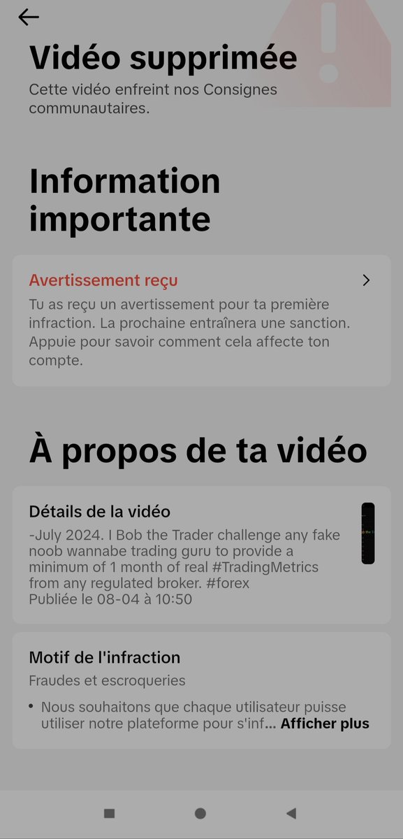 BTrader32819's tweet photo. So apparently my live recorded videos on TikTok got reported for fraud by some fake noob wannabe trading gurus when I am not selling anything to anyone and never I will. I wonder which one of the fake noob wannabe trading guru reported me with his clueless morons?🤡🤣🤡😭😆😂🤣😭 https://t.co/L4IoH23und
