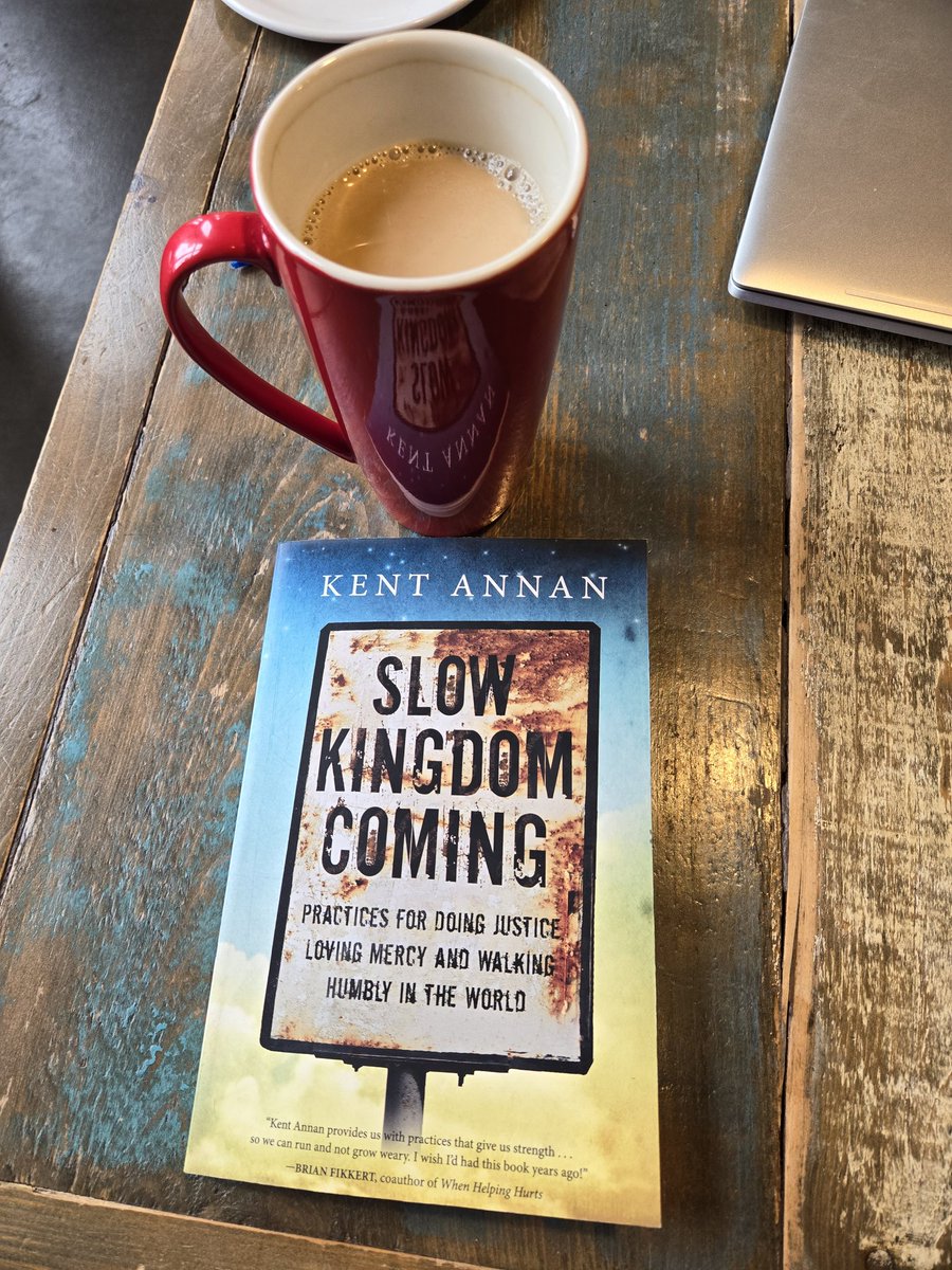 'When things around us are moving too fast, we can be committed to the slow work of the kingdom. This doesn't mean we want change any less urgently. Quite the opposite. We press forward with a faithful approach because we are dedicated to hope'.

Amen.