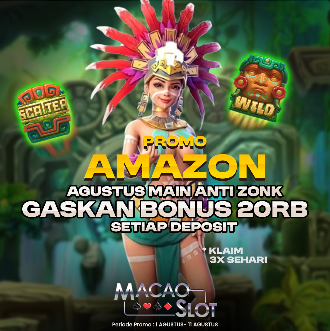 Mainkan Games Slotnyaa, Mudah Menang Pasti Gacor - MACAOSLOT
Link Sultan  : macao-ads.vercel.app

🟢PROMO AMAZON- AGUSTUS MAIN ANTI ZONK🟢
✅Depo 50 + Bonus 20 
✅KLAIM  3x SEHARI
✅Bebas Buyspin
✅Tidak Ada Max WD
✅Bebas IP

<a href="/macaoslot/">KOKOCUAN RESMI</a>  #Macao  #viralvideo  #Reels