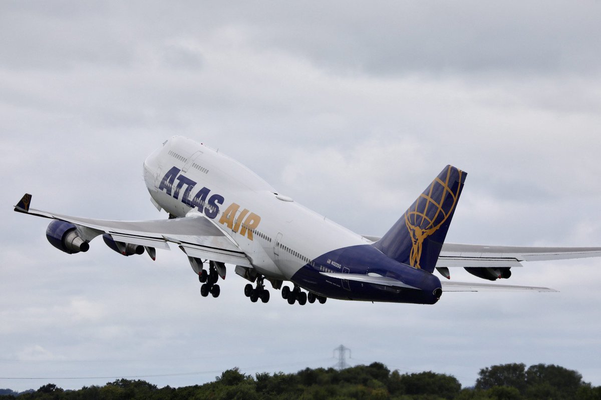 Oh Hello Twitter or X if you must! I don’t tend to Tweet much these days but this is worth returning here to post! So nice to see &amp; photographer a B747 once more at MAN! N322SG departs for IAH The first of 2 Atlas Air Boeing 747-400’s to depart <a href="/manairport/">Manchester Airport</a> today!