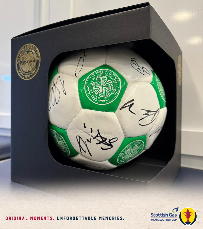 Scottish Gas Scottish Cup (@scottishcup) on Twitter photo 👕 GIVEAWAY ⚽️
✍️ We're giving you a chance to win a signed shirt and ball from last season's <a href="/scottishgas/">Scottish Gas</a> Men's Scottish Cup winners, <a href="/CelticFC/">Celtic Football Club</a>.
To enter:
➕ Follow <a href="/ScottishCup/">Scottish Gas Scottish Cup</a>
❤️ Like & repost this post
⤵️ Tag someone in the comments
#ScottishCup 👕 GIVEAWAY ⚽️
✍️ We're giving you a chance to win a signed shirt and ball from last season's <a href="/scottishgas/">Scottish Gas</a> Men's Scottish Cup winners, <a href="/CelticFC/">Celtic Football Club</a>.
To enter:
➕ Follow <a href="/ScottishCup/">Scottish Gas Scottish Cup</a>
❤️ Like & repost this post
⤵️ Tag someone in the comments
#ScottishCup