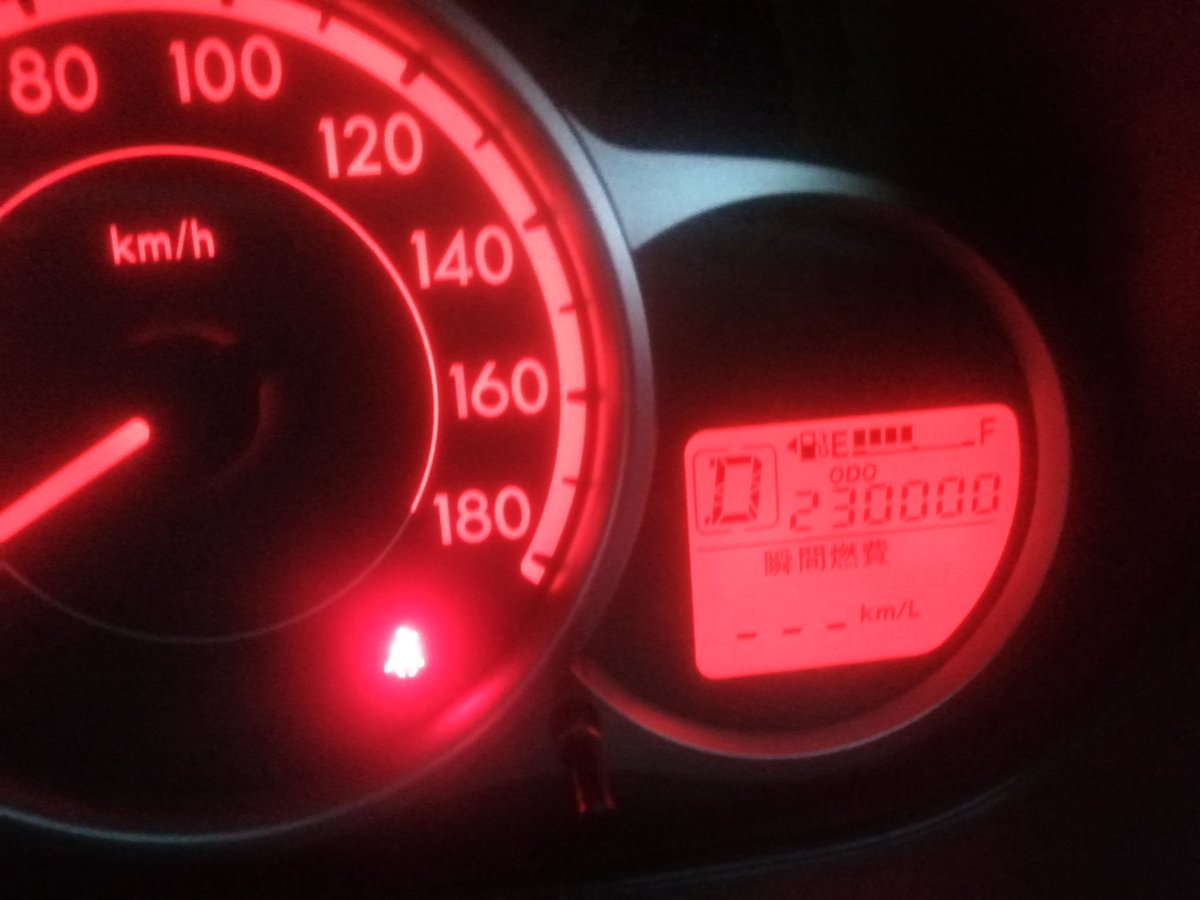 DecheGeorge's tweet photo. @brokensuit44 My kadudu at 230k km.... The only light lighting is the belt up light. https://t.co/6ZmoVNhjHG