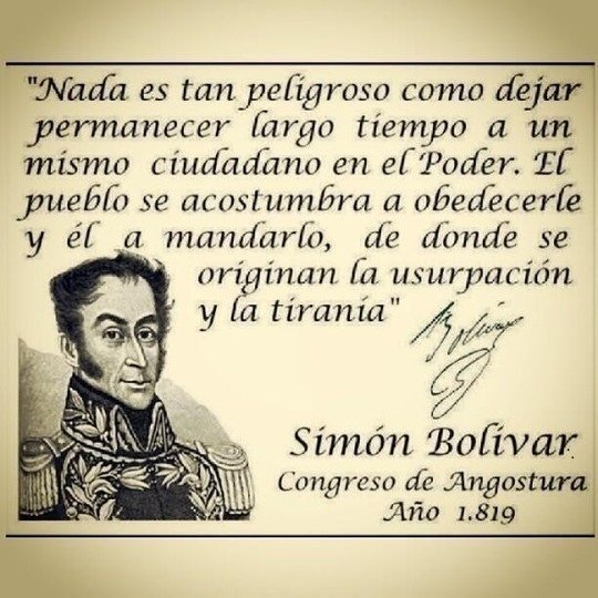 #05Agos Buenos Días Venezuela, iniciamos la mañana con un pensamiento de nuestro Libertador Simón Bolivar padre de la patria Grande