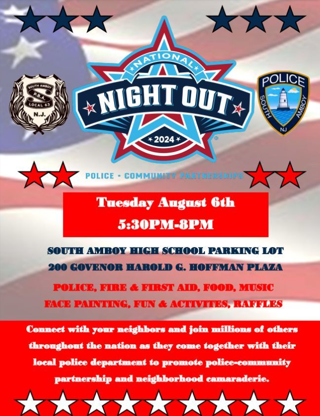 National Night Out! #dowdelllibrary #publiclibrary #libraries #libraries #librarylife #librarylove #southamboynj