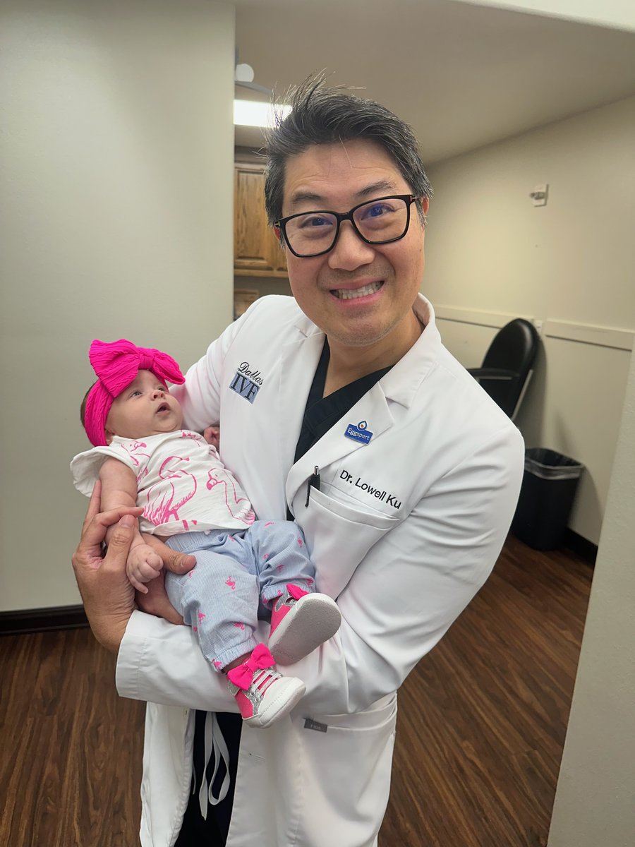 One of my patients brought her beautiful baby daughter to meet me. Seeing both mother, daughter, and husband healthy and thriving is a heartwarming reminder of why I do what I do. Moments like these make all the hard work worthwhile.
